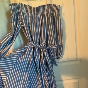 Off the shoulder dress